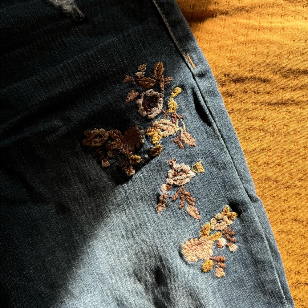 EUC Democracy Embroidered Skinny Jeans - Picture 6 of 6